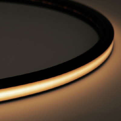 Black Silicone Neon WHT 3000K 24V IP67 UV Resistant
