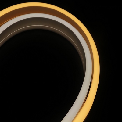 Cold White 6500k Polyurethane Neon Flexible LED Strip Side Bend DC24V IP68 Ra93